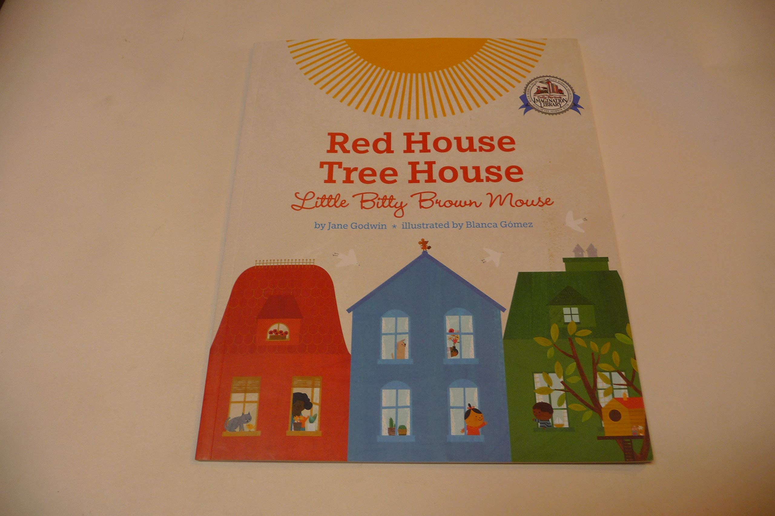 seksok Red House Tree House Little Bitty Brown Mouse,Used