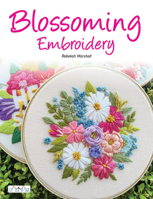 Blossoming Embroidery: 15 Fun Floral Embroidery Designs,New
