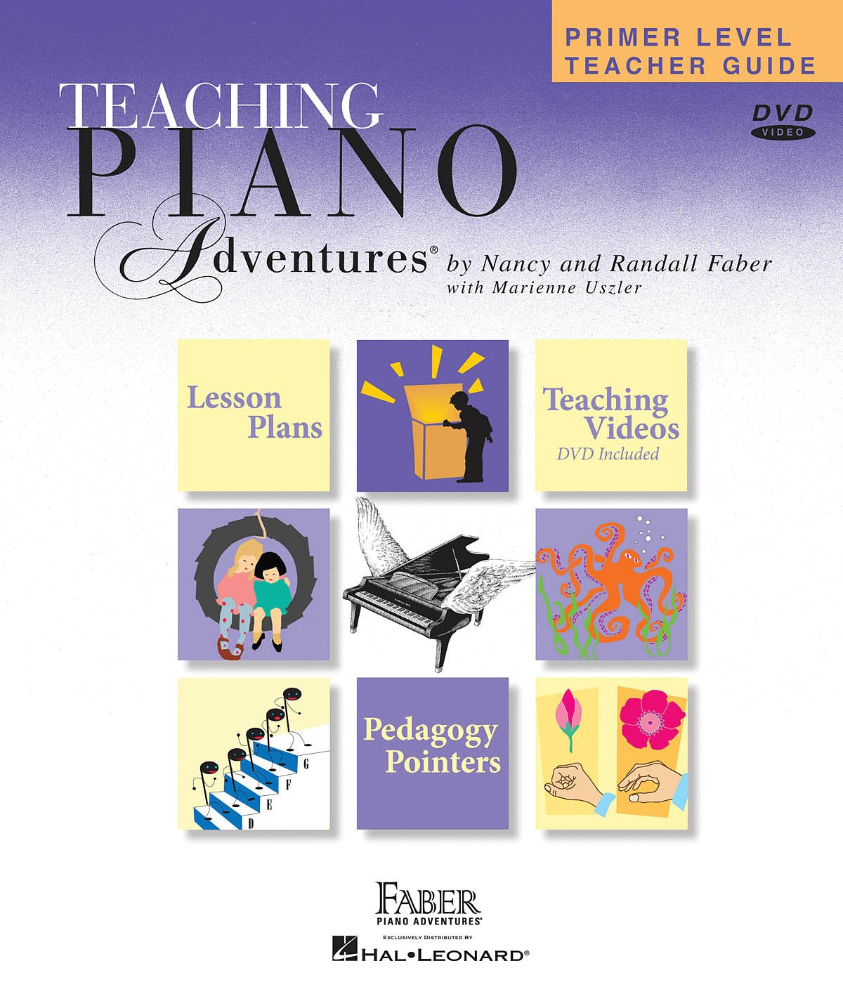 Primer Level Teacher Guide Faber Piano Adventures with DVD,New