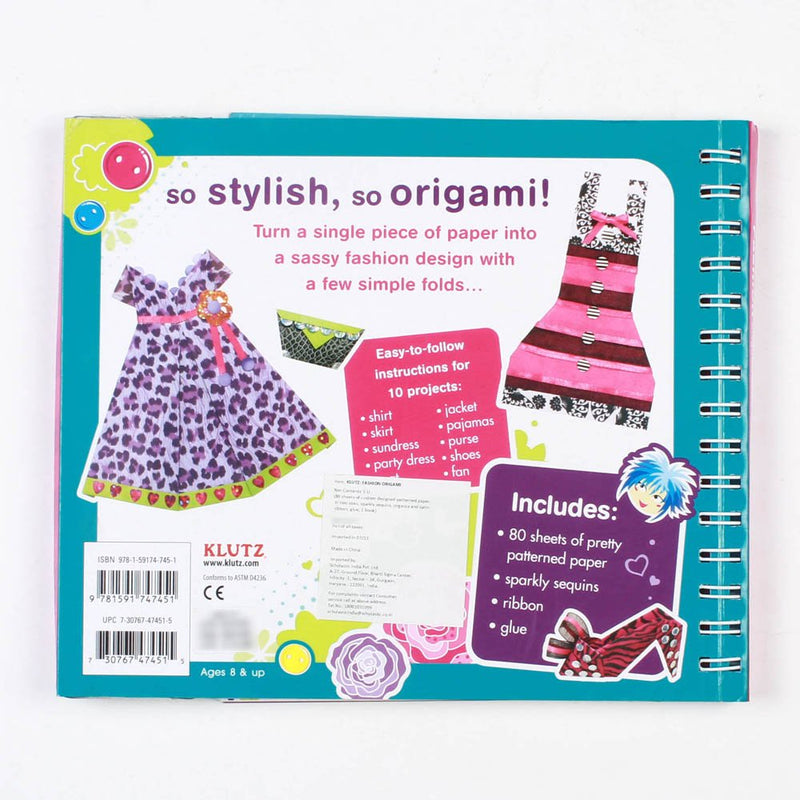 Fashion Origami: Fold Dazzling Designs,Used