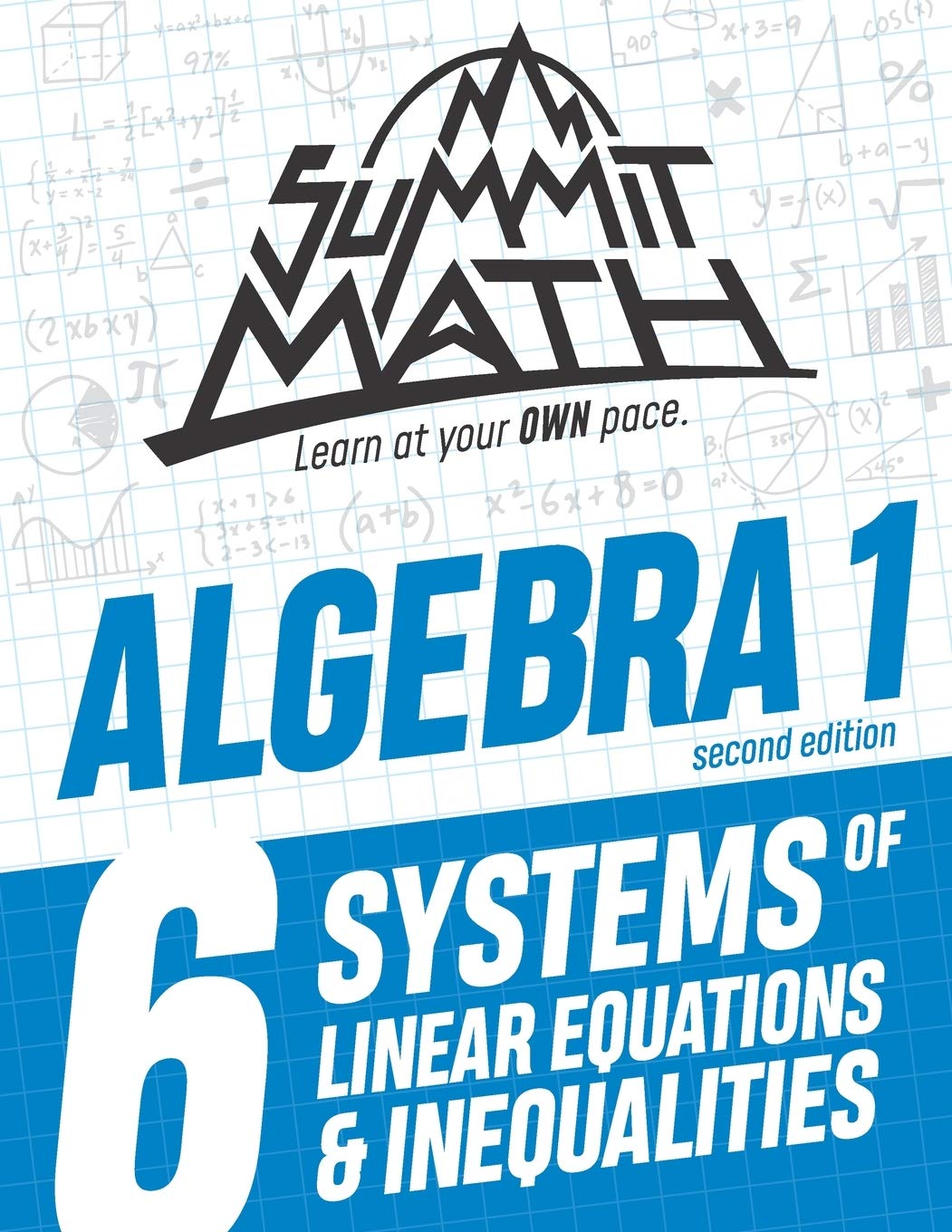 Summit Math Algebra 1 Book 6: Systems of Linear Equations and Inequalities (Guided Discovery Algebra 1 Series  2nd Edition),Used