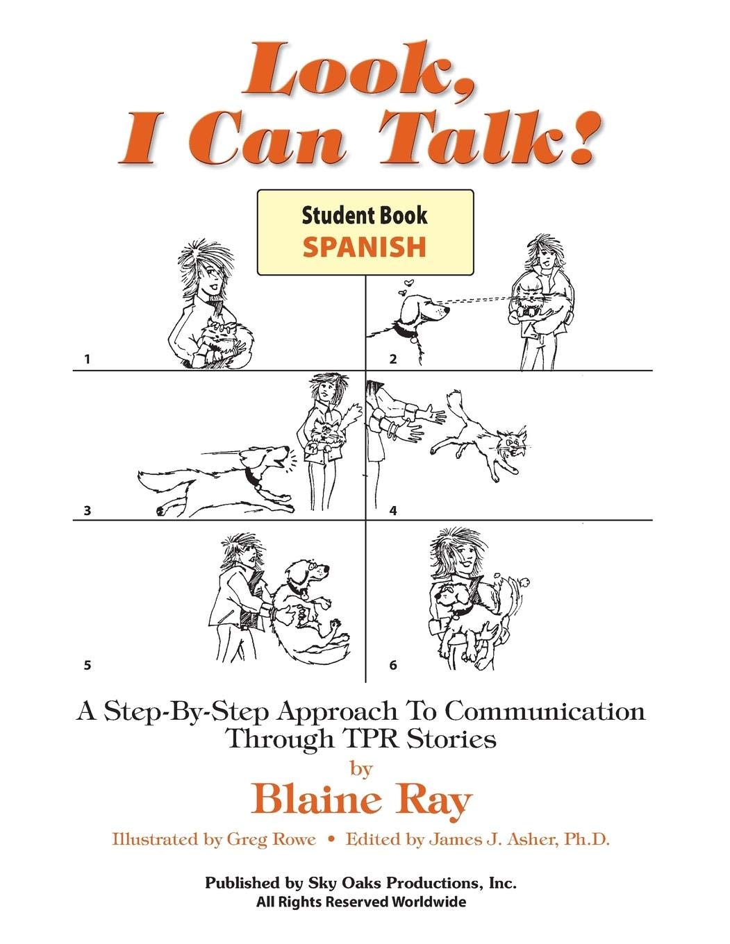 Look, I Can Talk! Student Workbook in Spanish (Spanish and English Edition),Used