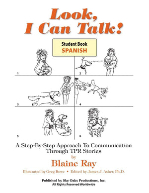 Look, I Can Talk! Student Workbook in Spanish (Spanish and English Edition),Used