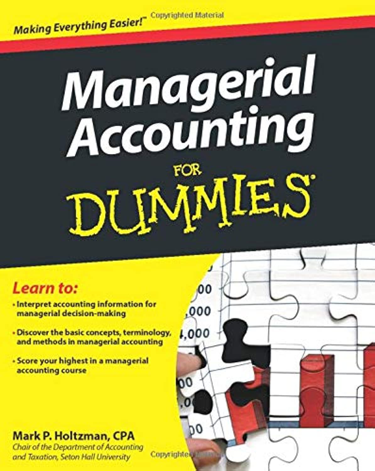 Managerial Accounting For Dummies,New