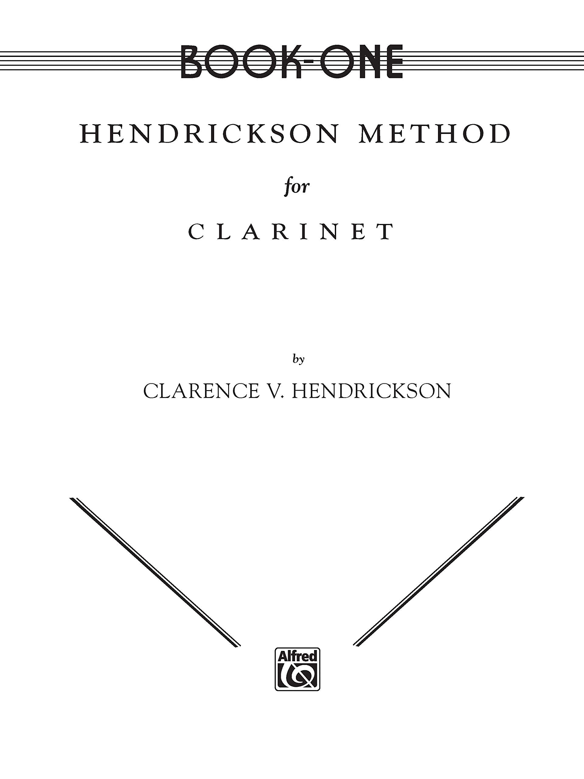 Hendrickson Method for Clarinet, Bk 1,Used