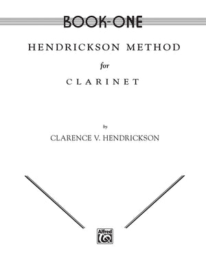Hendrickson Method for Clarinet, Bk 1,Used