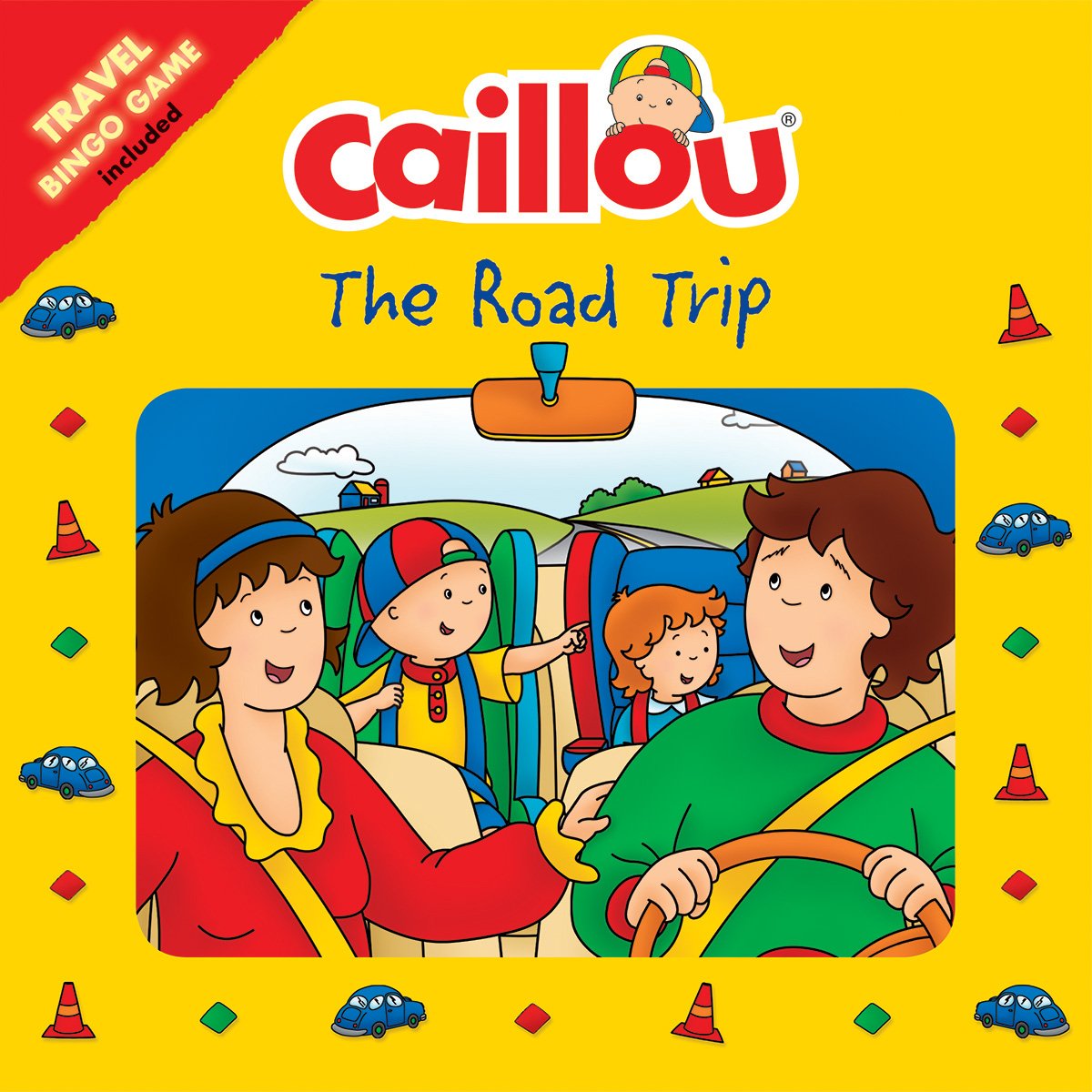 Caillou: The Road Trip: Travel Bingo Game included (Playtime),Used