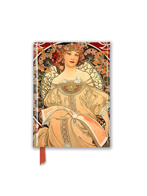 Mucha: Reverie (Foiled Pocket Journal) (Flame Tree Pocket Notebooks),Used