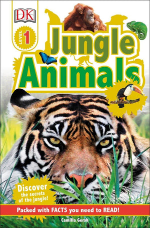 DK Readers L1: Jungle Animals: Discover the Secrets of the Jungle! (DK Readers Level 1),Used
