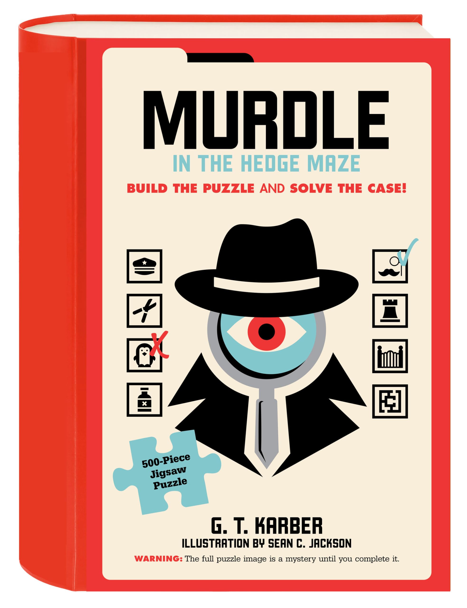 Murdle In The Hedge Maze 500Pc Puzzle