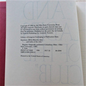 And Ladies of the Club,Used