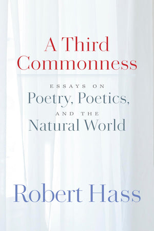 A Third Commonness: Essays On Poetry, Poetics, And The Natural World