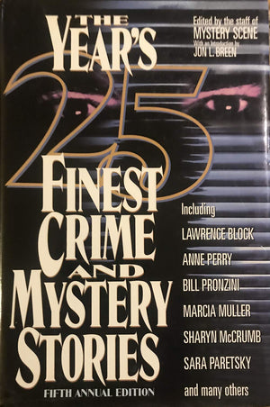 The Year's 25 Finest Crime & Mystery Stories (YEARS 25 FINEST CRIME AND MYSTERY STORIES),Used