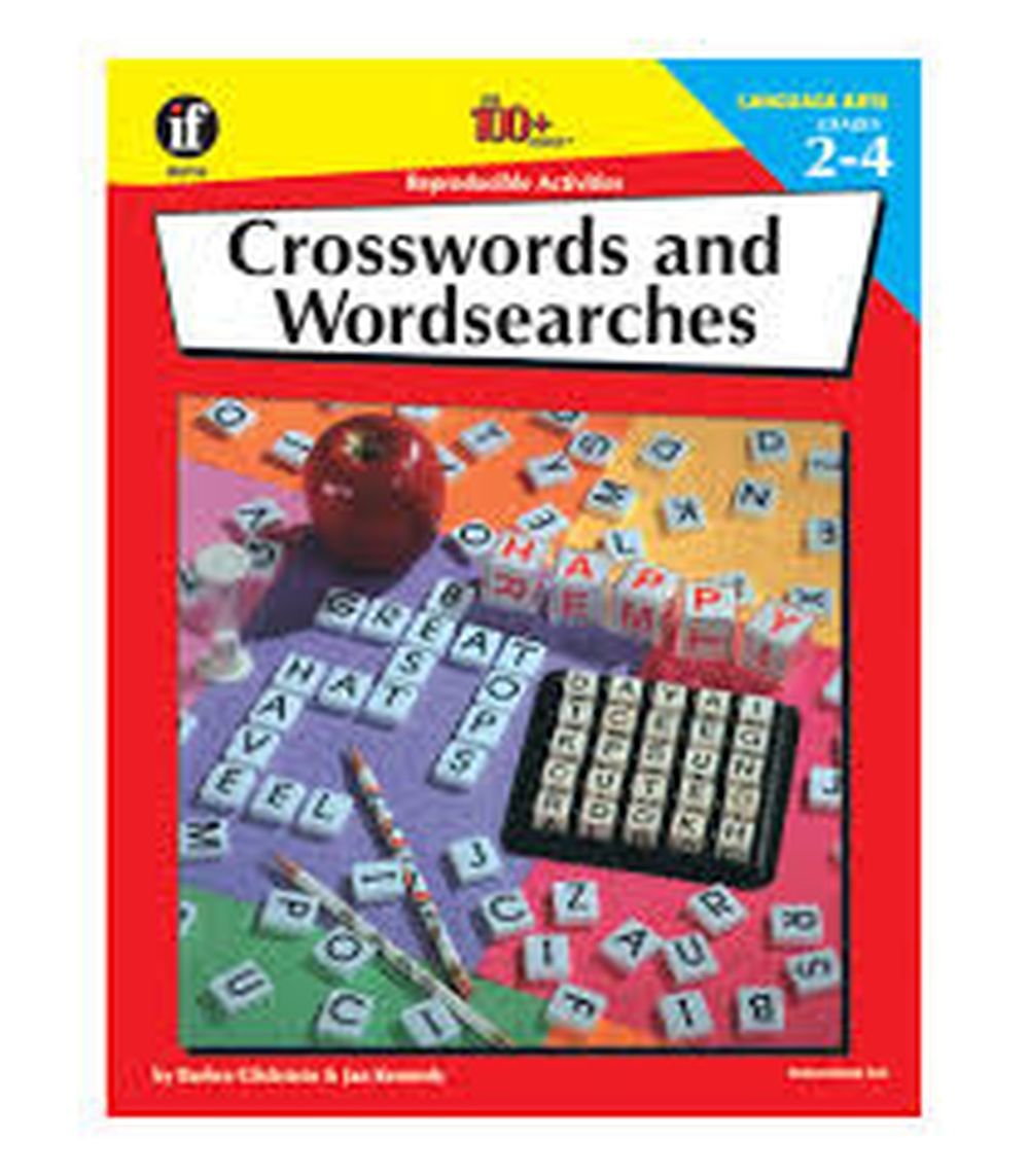 Crosswords and Wordsearches, Grades 2  4 (The 100+ Series),Used