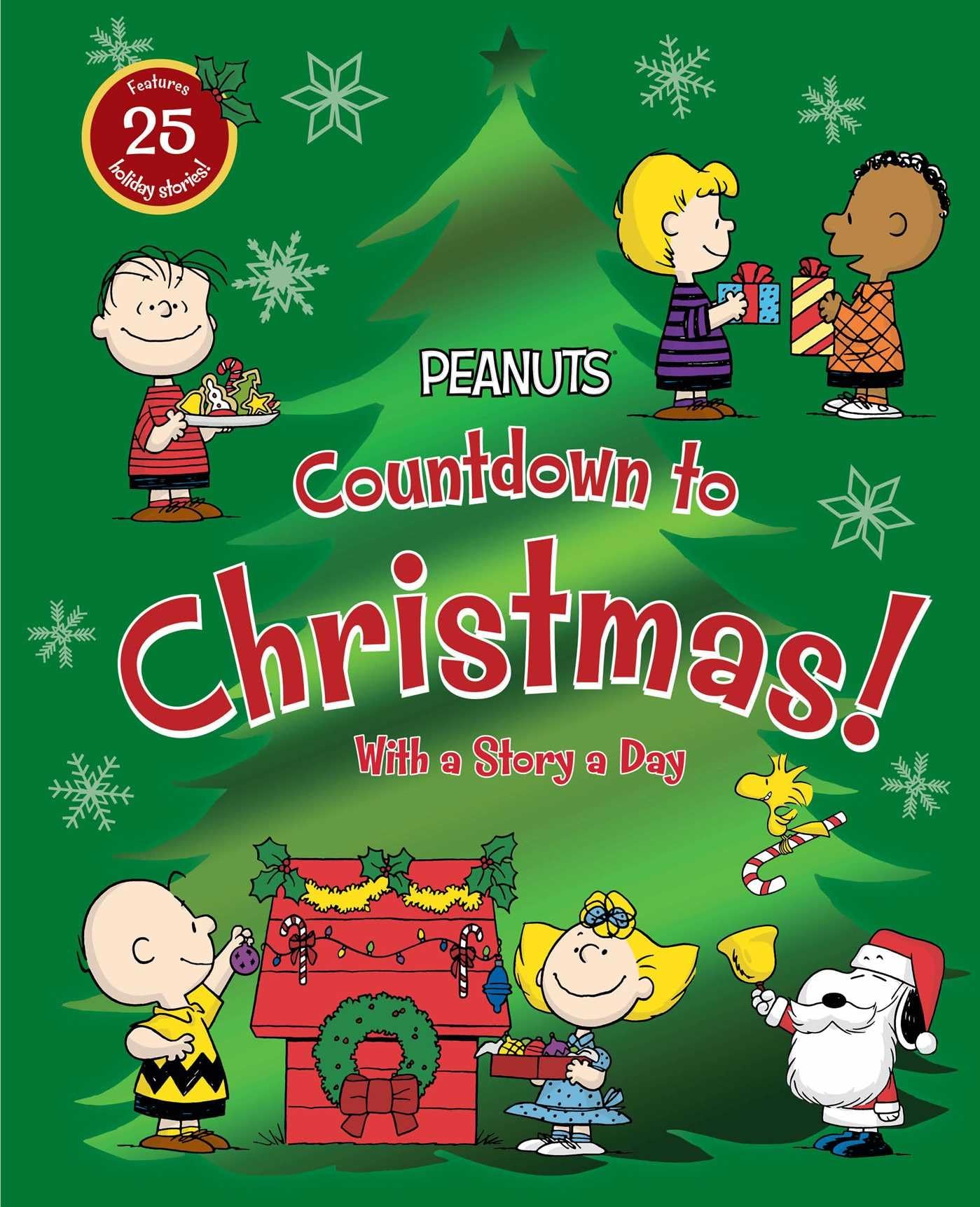 Countdown To Christmas!: With A Story A Day (Peanuts),New