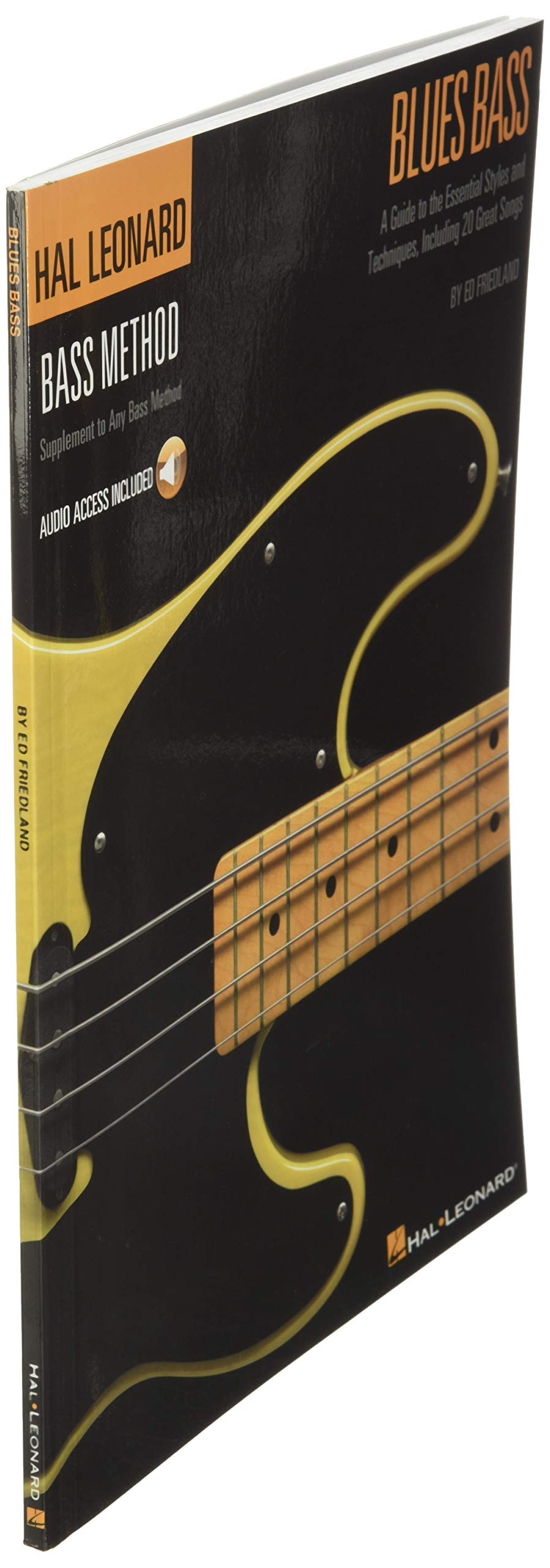 Blues Bass  Hal Leonard Bass Method Book/Online Audio  Learn Blues Bass Techniques Songbook  Includes Songs by B.B. King, Stevi,New
