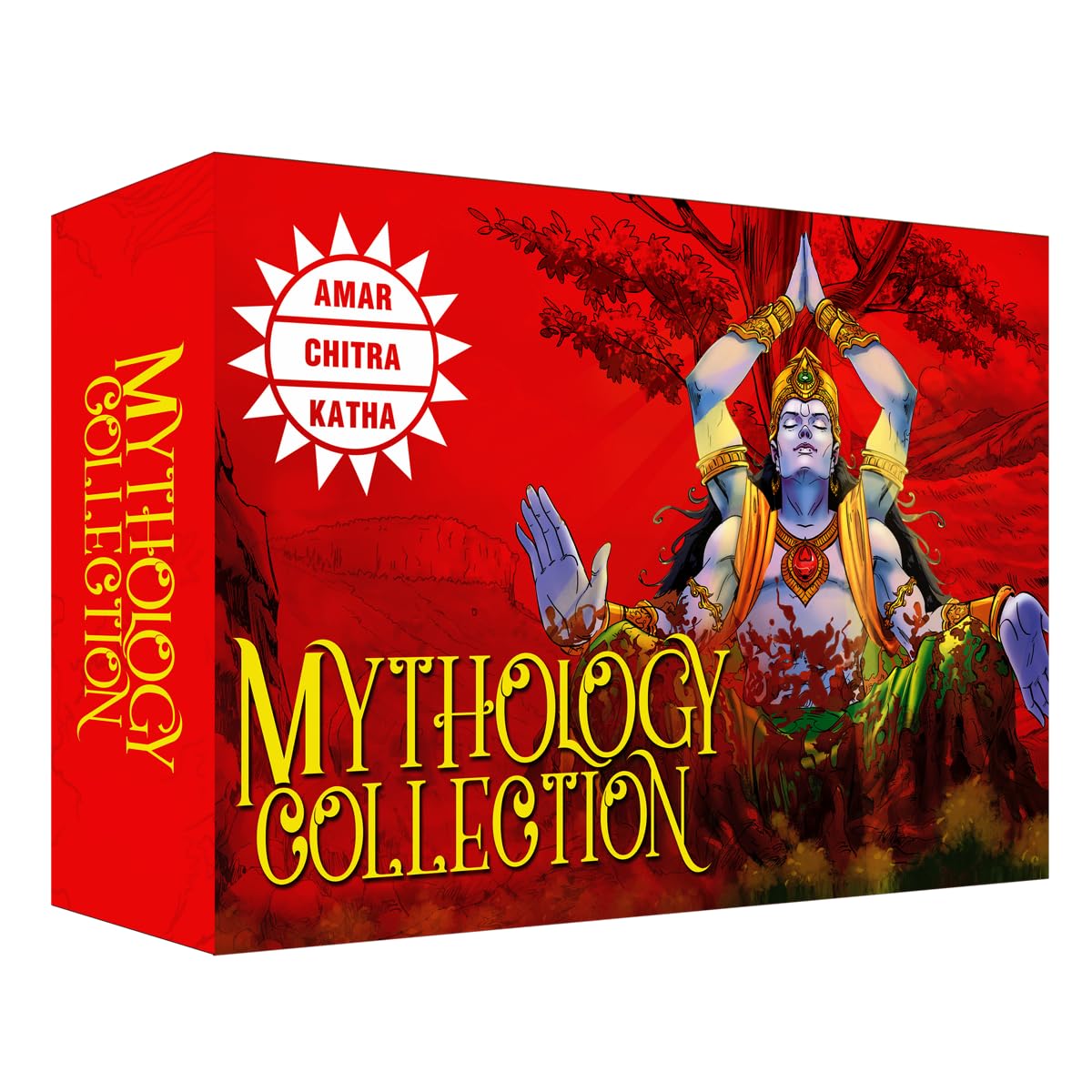 The Great Indian Mythology Collection  Comic Set | Timeless Stories Of Epics, Deities & Legends | Ganesha, Krishna, Rama, Shiva & More | Amar Chitra Katha