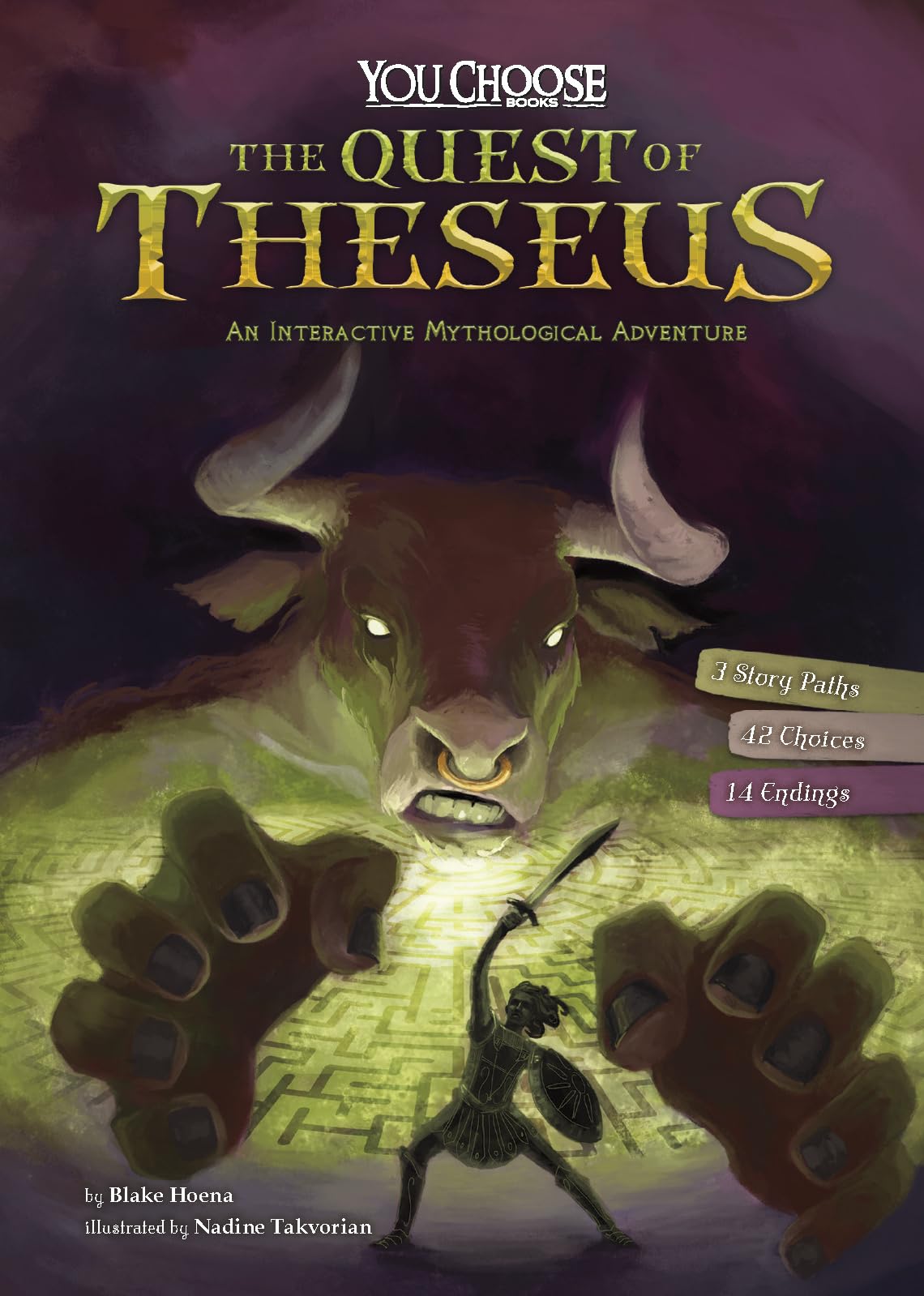 The Quest of Theseus: An Interactive Mythological Adventure (You Choose: Ancient Greek Myths),Used