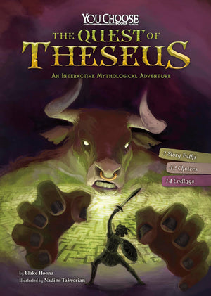 The Quest of Theseus: An Interactive Mythological Adventure (You Choose: Ancient Greek Myths),Used