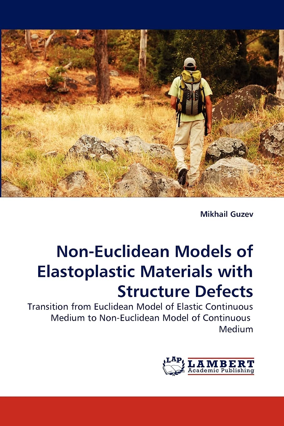 NonEuclidean Models of Elastoplastic Materials with Structure Defects: Transition from Euclidean Model of Elastic Continuous Me,Used