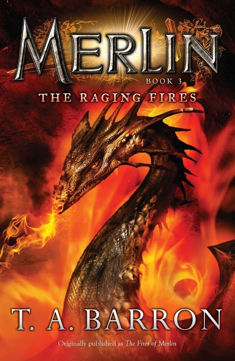 The Raging Fires: Book 3 (Merlin Saga),Used