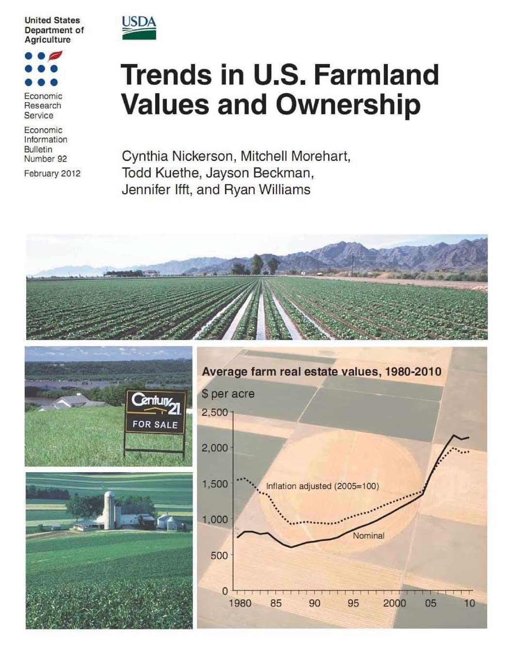 Trends In U.S. Farmland Values And Ownership,Used