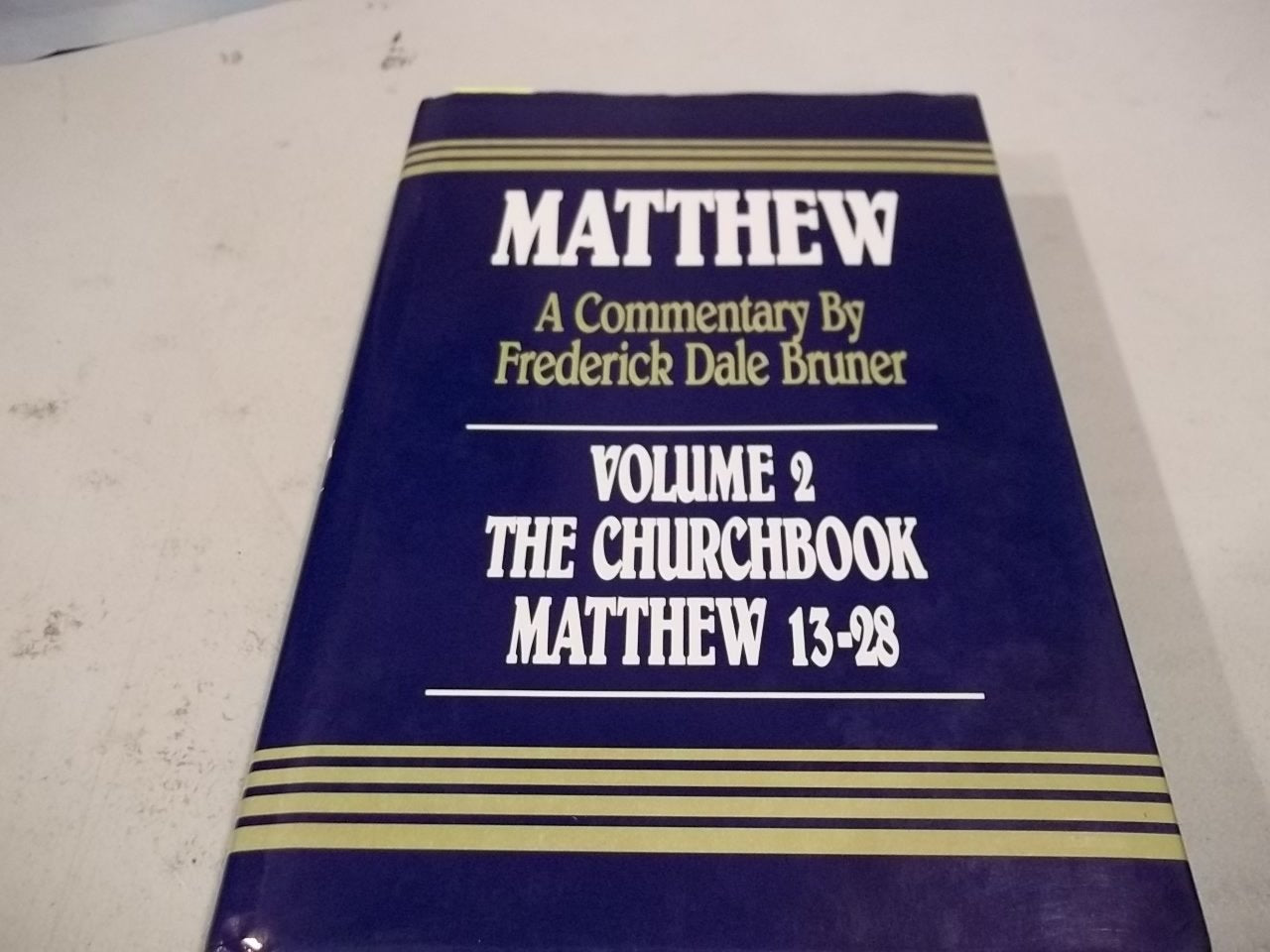 Matthew: The Churchbook Matthew 1328