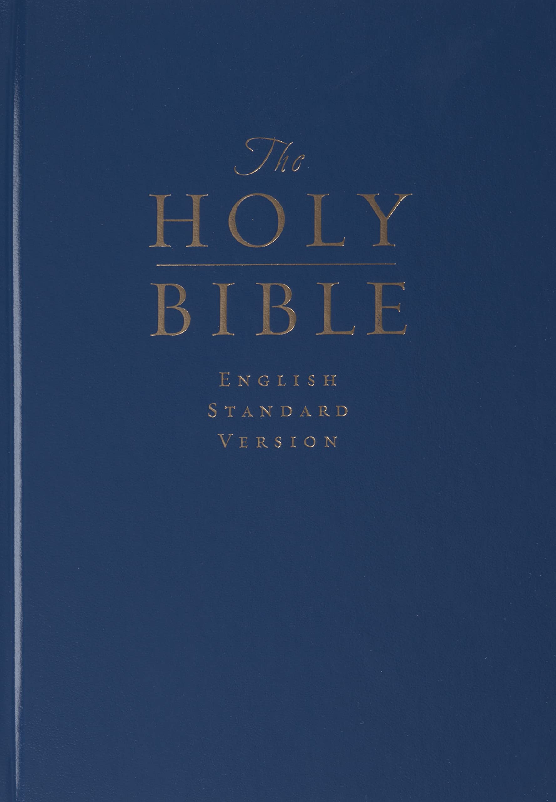 ESV Pew and Worship Bible, Large Print (Navy Blue),Used