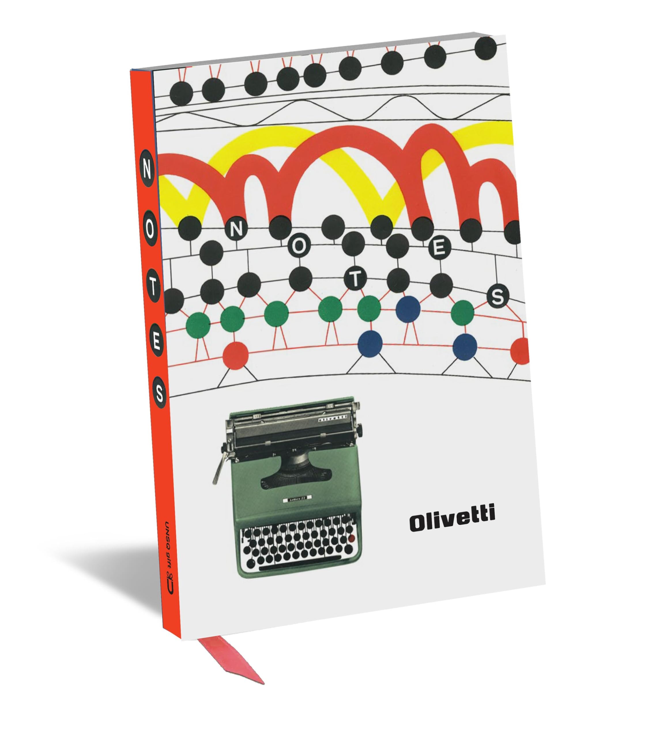 Olivetti Journal: Notes In Red (Olivetti Gift Collection)