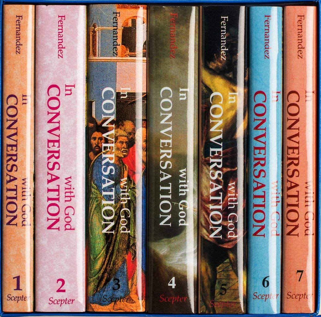 In Conversation with God: Meditations for Each Day of the Year (7 Volume Set),Used