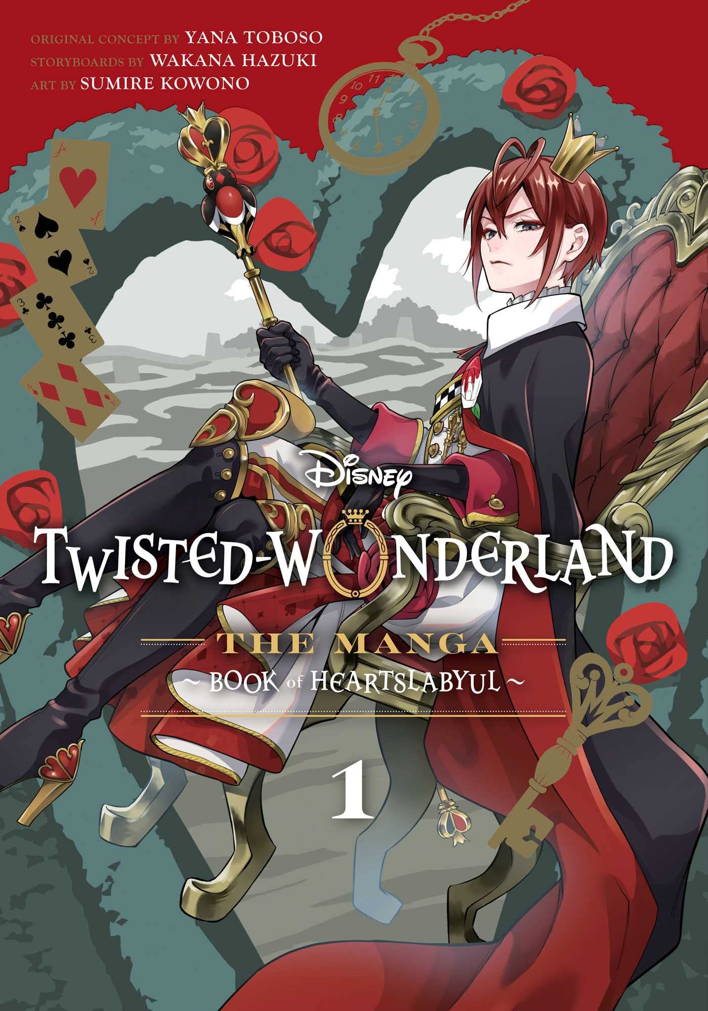 Disney TwistedWonderland: The Manga  Book of Heartslabyul, Vol. 1 (1),New