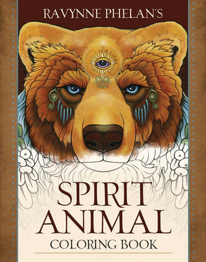 Spirit Animal Coloring Book,New
