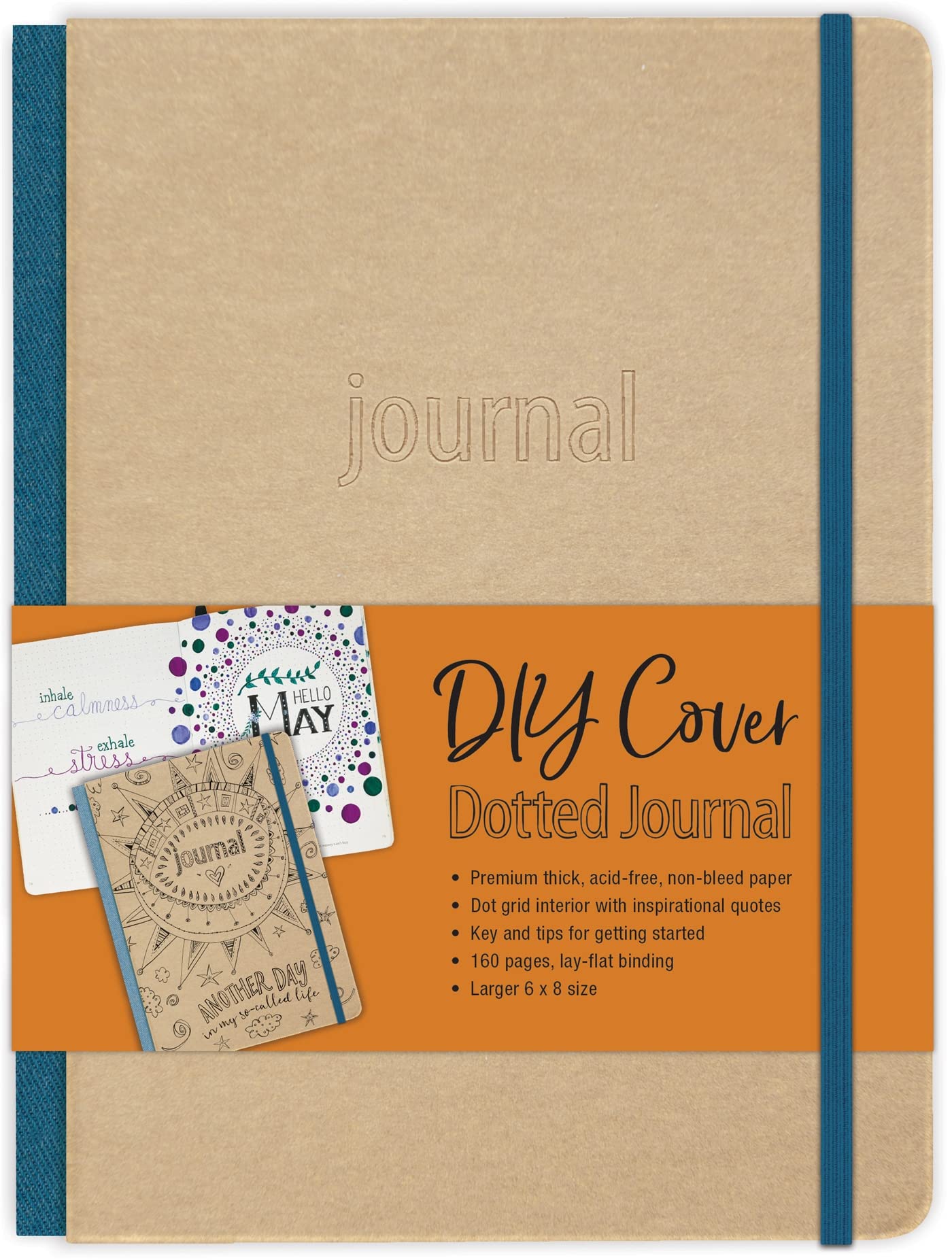 Diy Cover Dotted Journal: Diy Dotted Journal