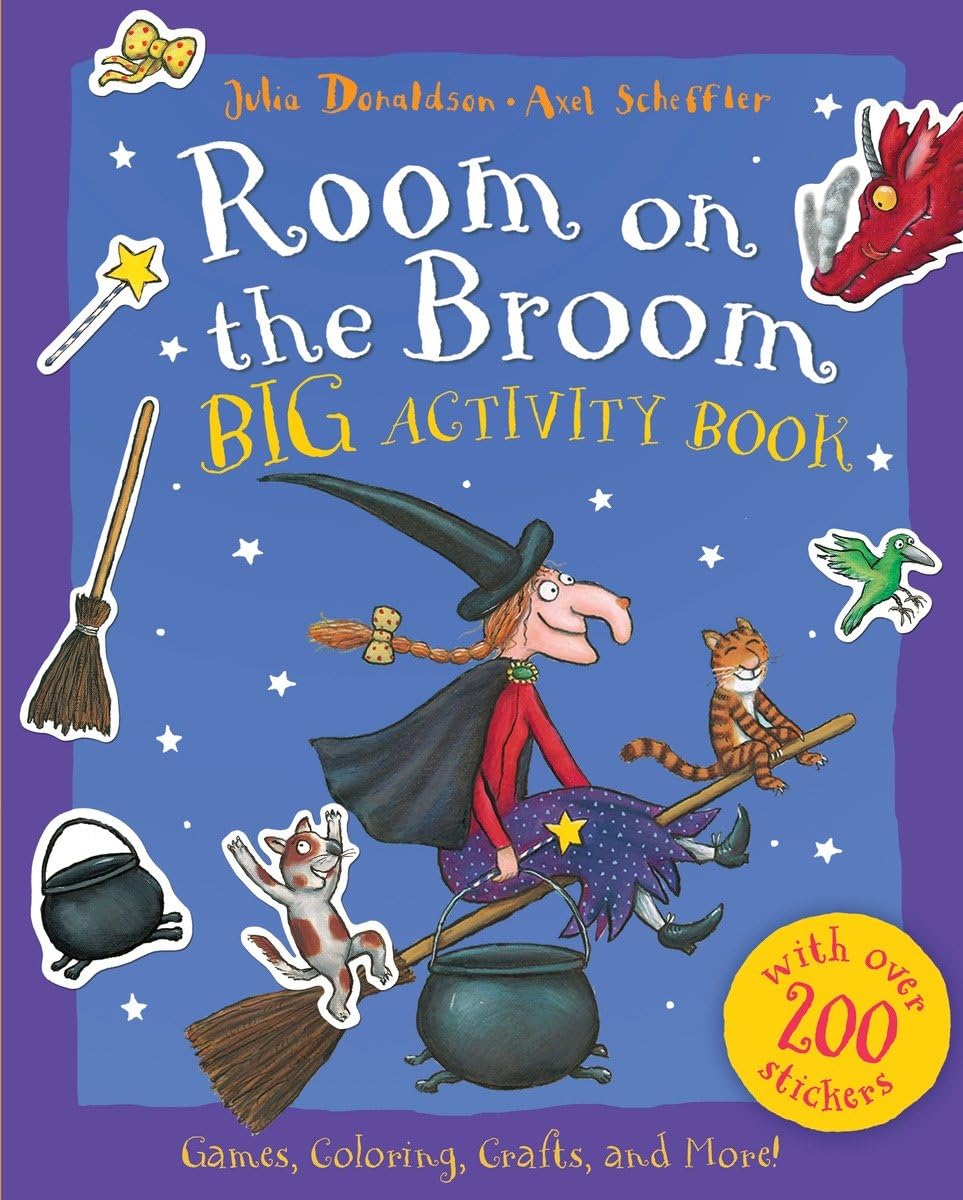 Room on the Broom Big Activity Book,Used