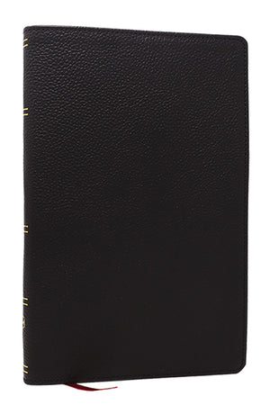 Nkjv, Personal Size New Testament, Black Genuine Leather, Red Letter, Comfort Print