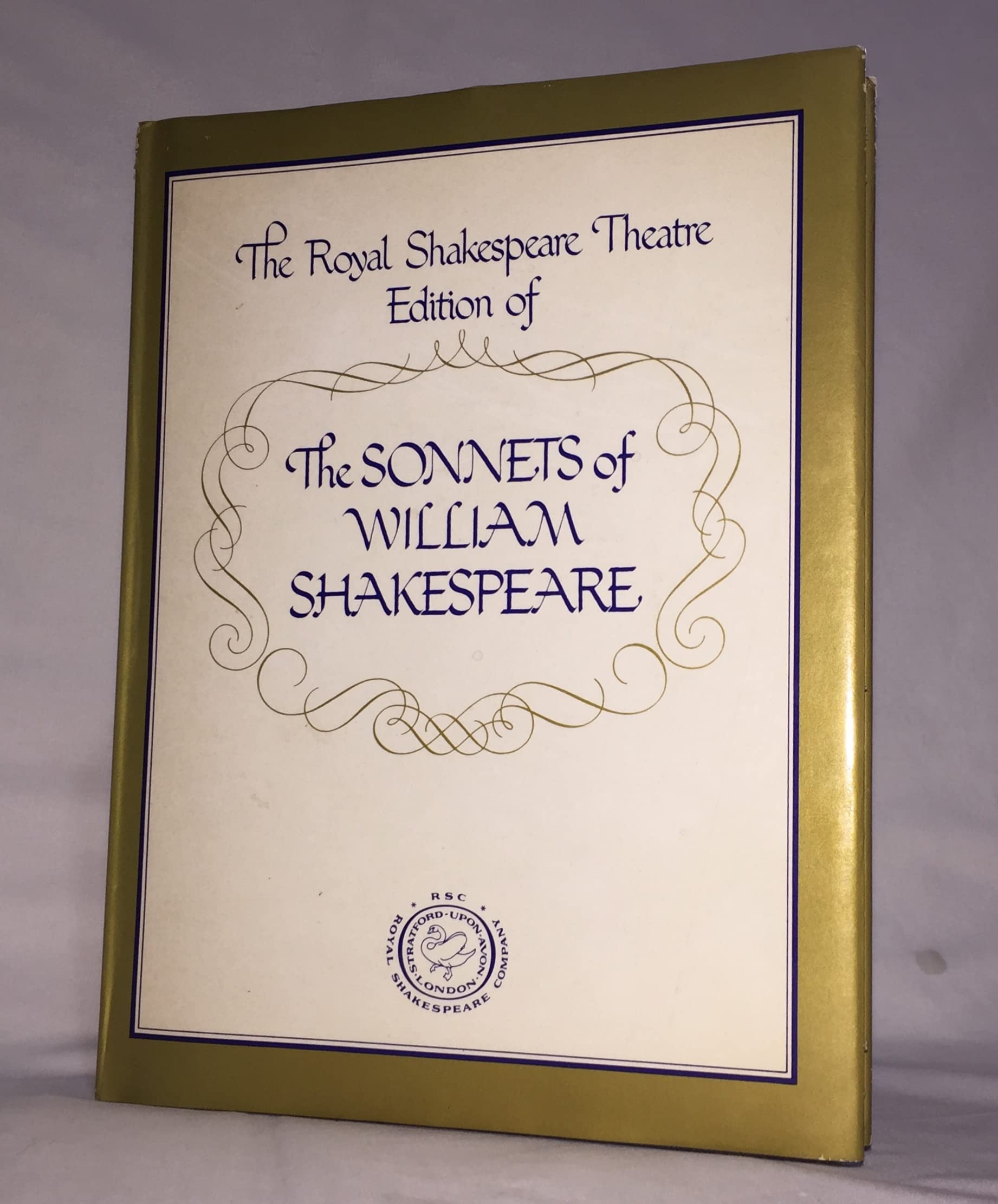 Sonnets of William Shakespeare: The Royal Shakespeare Theatre Edition,Used