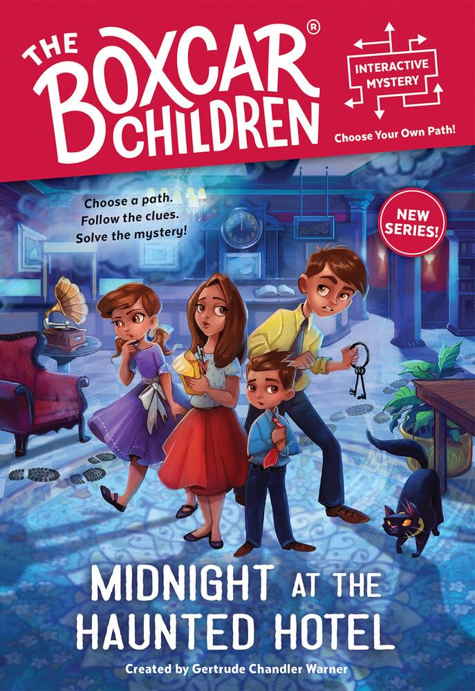 Midnight at the Haunted Hotel (The Boxcar Children Interactive Mysteries),Used