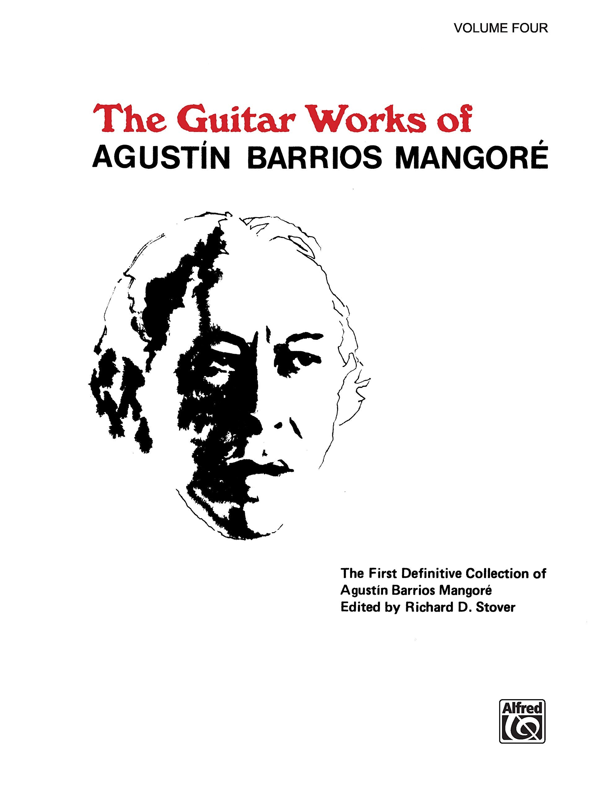 Guitar Works of Agustn Barrios Mangor, Vol 4,Used