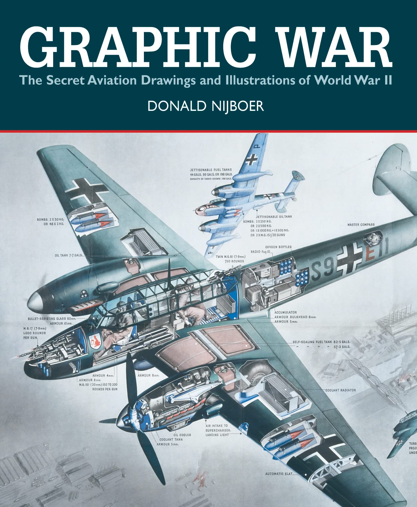 Graphic War: The Secret Aviation Drawings And Illustrations Of World War Ii,New