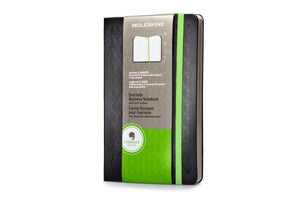 Moleskine Evernote Business Notebook With Smart Stickers, Large, Black, Hard Cover (5 X 8.25)