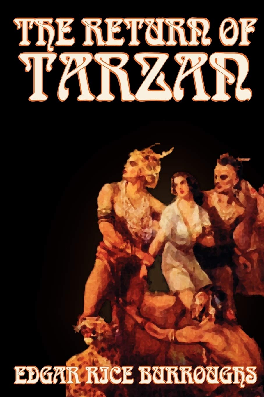 The Return of Tarzan by Edgar Rice Burroughs, Fiction, Literary, Action & Adventure,Used