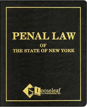 Penal Law N.Y.S. Certified'',Used