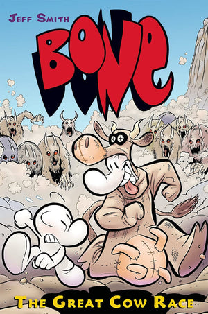 The Great Cow Race: A Graphic Novel (Bone #2),New