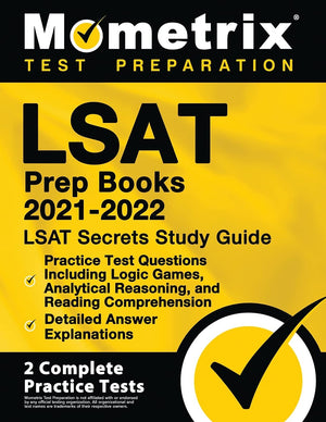 LSAT Prep Books 20212022  LSAT Secrets Study Guide, Practice Test Questions Including Logic Games, Analytical Reasoning, and R,Used