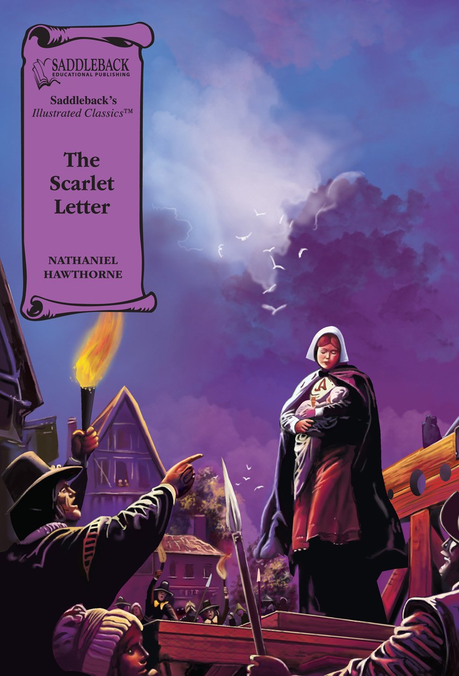 The Scarlet Letter Graphic Novel (Saddleback Illustrated Classics),Used