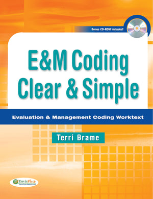 E&M Coding Clear & Simple: Evaluation & Management Coding Worktext,Used