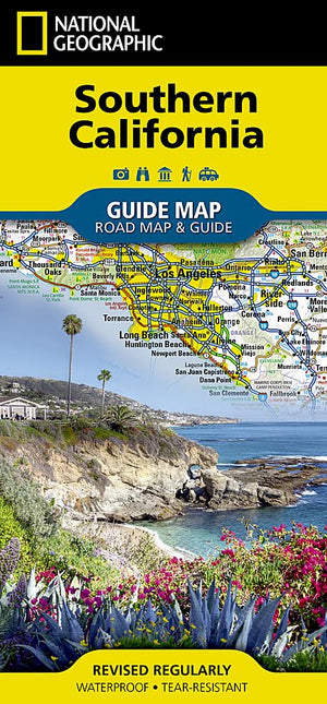 Southern California (National Geographic Guide Map),Used