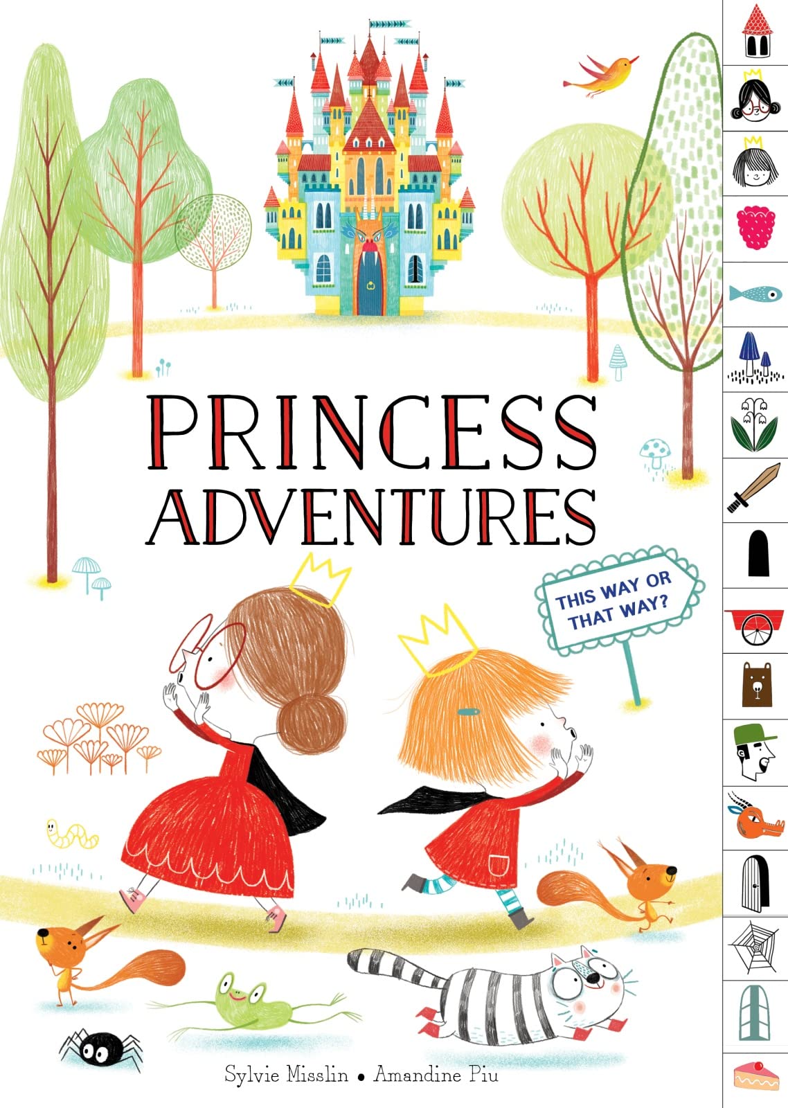 Princess Adventures: This Way or That Way? (Tabbed Find Your Way Picture Book),New