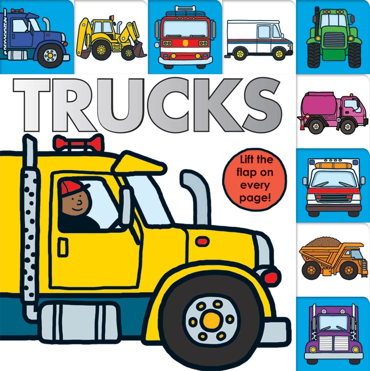 LifttheFlap Tab: Trucks (LifttheFlap Tab Books),New