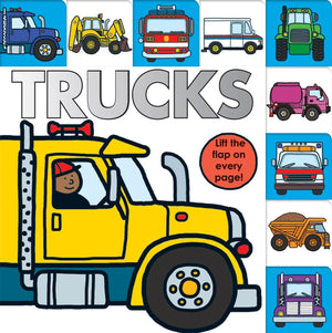 LifttheFlap Tab: Trucks (LifttheFlap Tab Books),New